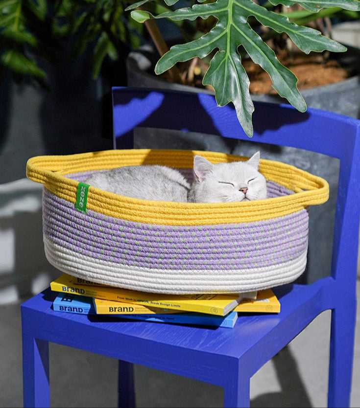 Woven Cat Bed