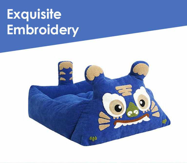 Blue Tiger Cat Bed