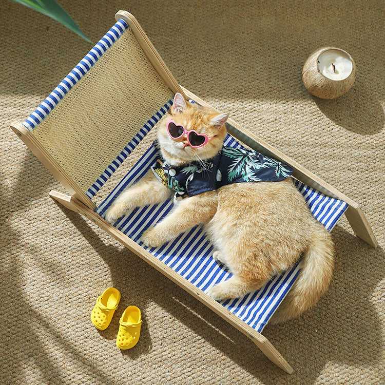 Coconut Tree Cat Scratching Post & Cat Recliner