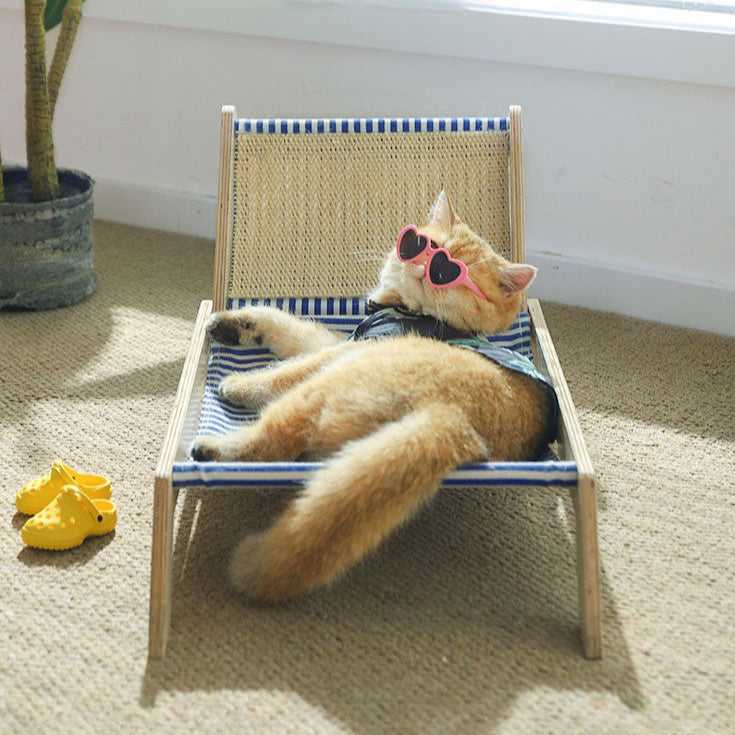 Coconut Tree Cat Scratching Post & Cat Recliner