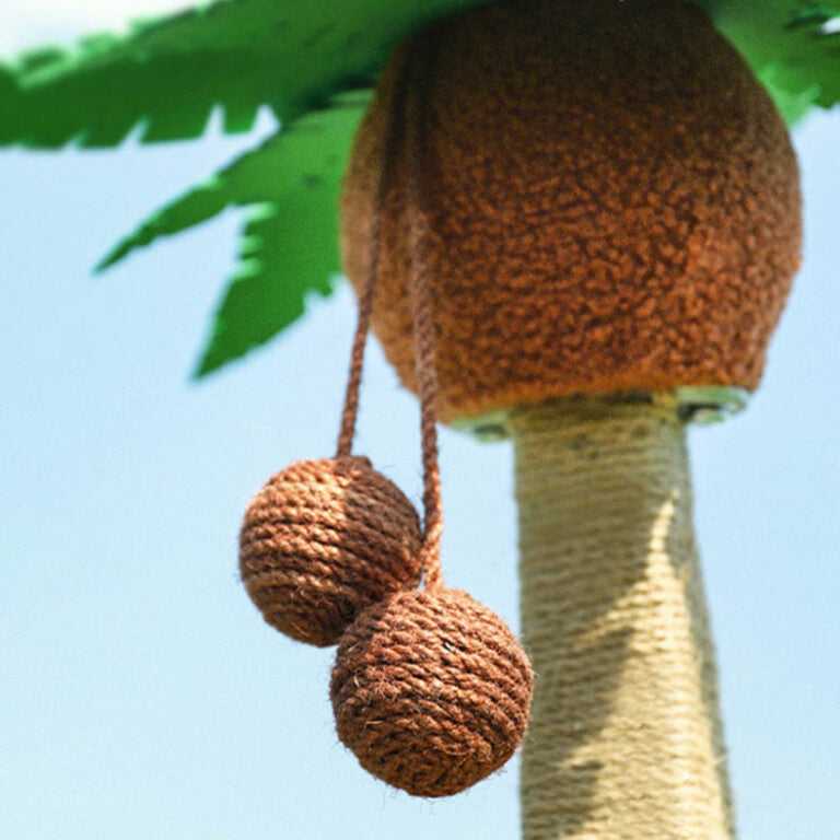 Coconut Tree Cat Scratching Post & Cat Recliner