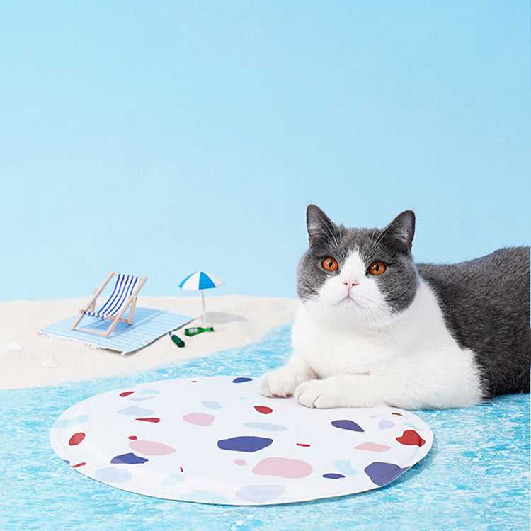 Modern-style Cooling Mat For Cats