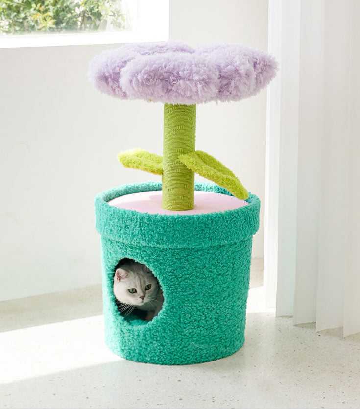 Barbie Potted Flower Cat Condo
