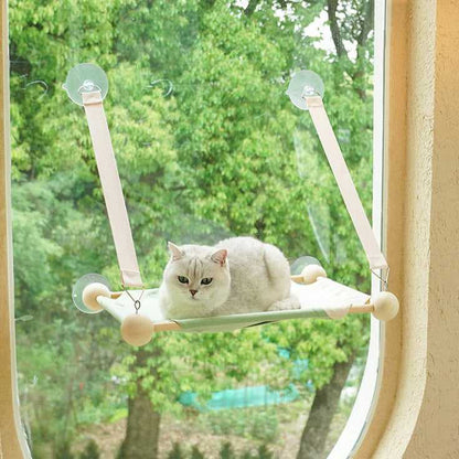 Wood Window Cat Hammock