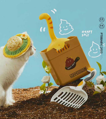 Cute Cat Tail Cat Litter Scoop