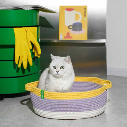 Woven Cat Bed