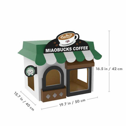 Cafe Cardboard Cat House