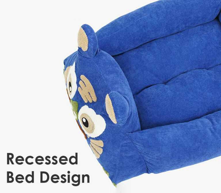 Blue Tiger Cat Bed
