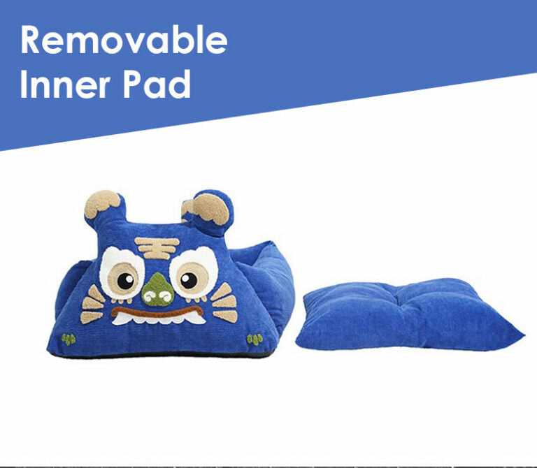 Blue Tiger Cat Bed