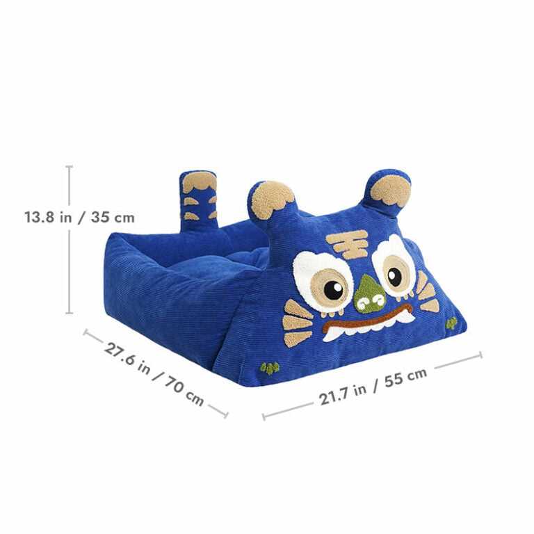 Blue Tiger Cat Bed