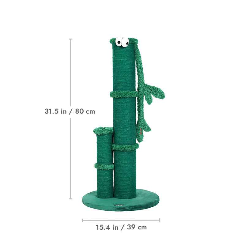 Lucky Bamboo Big Cat Scratcher Post