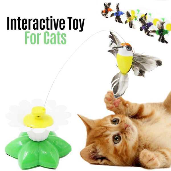 Interactive Flapping Bird Toy for Cats.