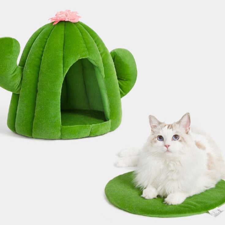 Cactus Mini Cat Bed