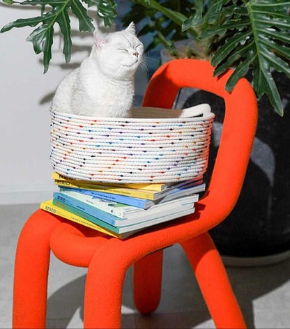 Woven Cat Bed