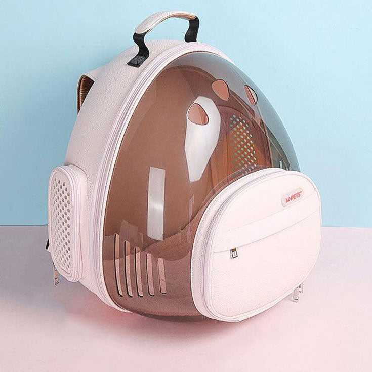 Space Capsule Pink Cat Carrier