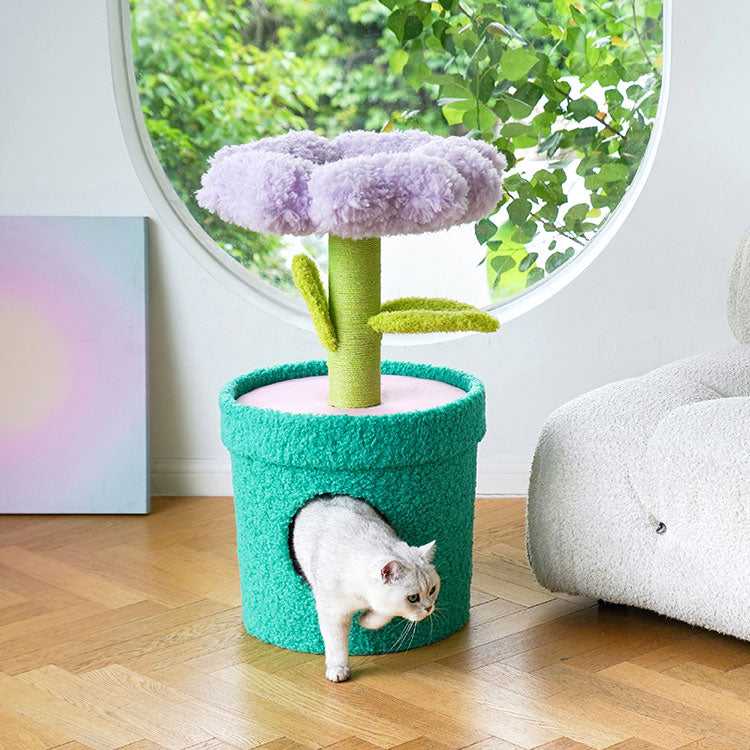 Barbie Potted Flower Cat Condo