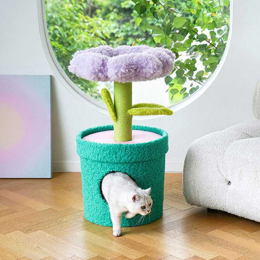 Barbie Potted Flower Cat Condo
