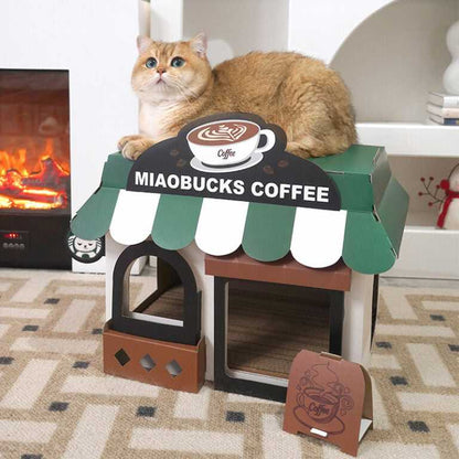 Cafe Cardboard Cat House