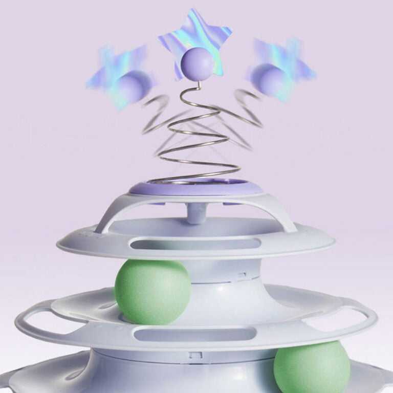 Star Forest Spinner Cat Toy