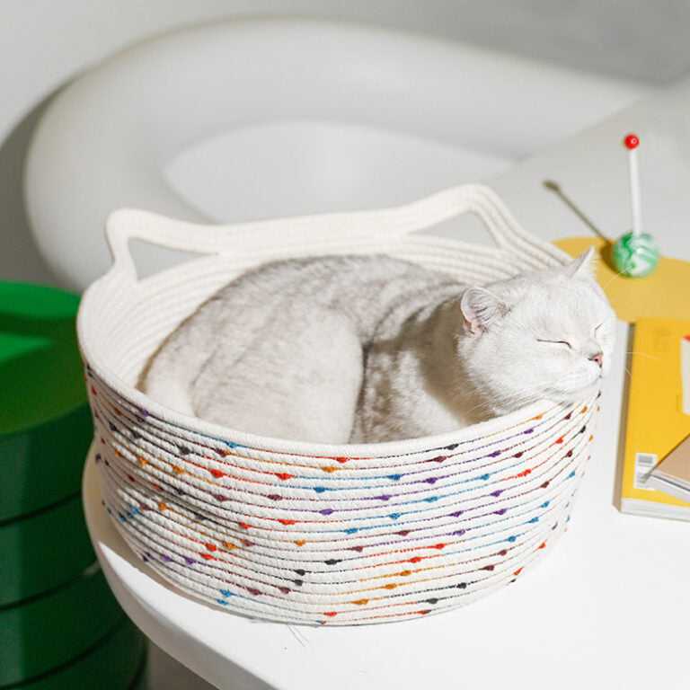 Woven Cat Bed