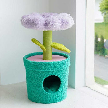 Barbie Potted Flower Cat Condo