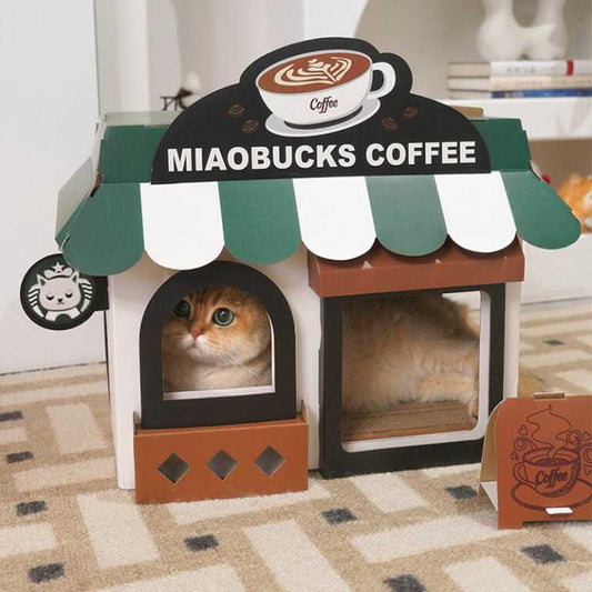 Cafe Cardboard Cat House