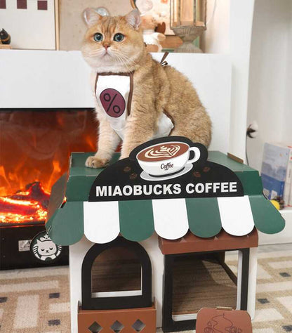 Cafe Cardboard Cat House