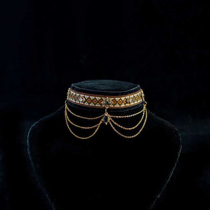 Noble Velvet Black Cat Collar