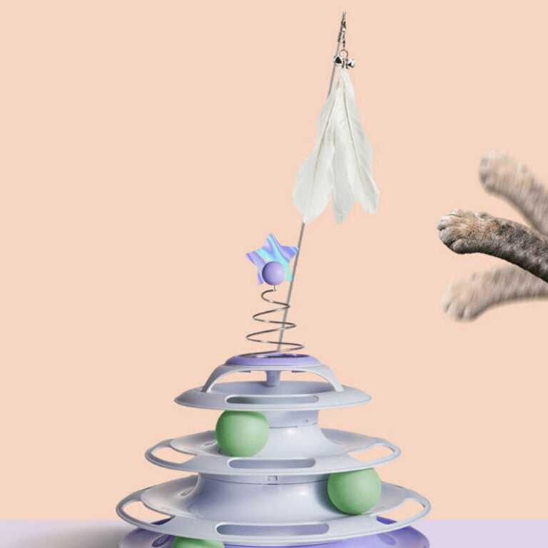 Star Forest Spinner Cat Toy