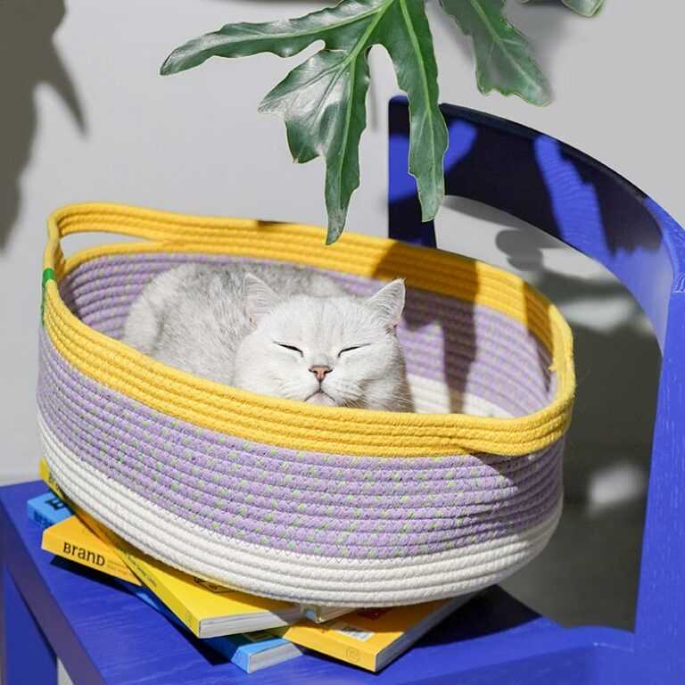 Woven Cat Bed