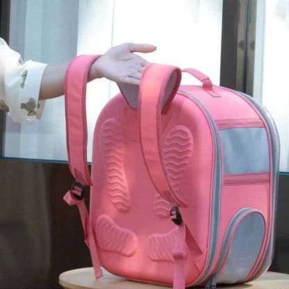 Square Clear Cat Carrier