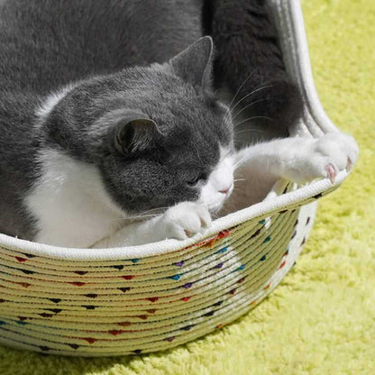 Woven Cat Bed