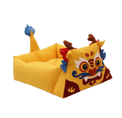 Blue Tiger Cat Bed